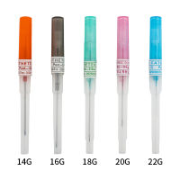 IV Catheter เข็มทิ้งฆ่าเชื้อ U เลือกเข็มเจาะสัก 14G 16G 18G 20G 22G