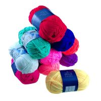 1 Roll 50 Grams/PC Lots Colors 5 Strands Of Milk Cotton Wool Baby Hand-Knitted Thread Sweater Doll DIY