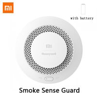 Xiaomi Smoke Sense Guard Smoke Gas Detector Honeywell Sensor Fire Alarm Audible&amp;Visual Alarm By MIjia APP Remote Control Household Security Systems