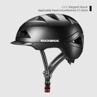 [COD]Rockbros หมวกกันน็อคจักรยานผู้ชายผู้หญิง Ultralight Integrally Molded รถจักรยานยนต์ไฟฟ้าจักรยานกีฬา Anti-Sweat Safety Bike Helmet