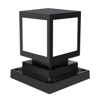 Solar Post Lamp Outdoor Waterproof Column Head Light for Garden Wall Lamp,Post Deck Cap Fence Landscape Lamp