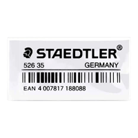 STAEDTLER 52635 ยางลบ ยางลบดินสอ (แพ็ค 50 ก้อน)