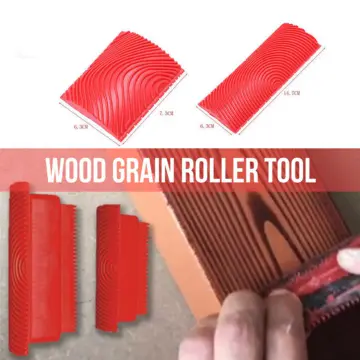 Wood Grain Tool Set, 6pcs 7 Inch Graining Painting Tool Wood Texture Paint  Roller Wood Pattern Tool -n2804