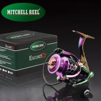 [HOT LIAXLLWISAAZH 534] MITCHELL REEL Spinning Reel 18Max Darg 14 1แบริ่งไม่มี Backlash ระบบโลหะปลาคาร์พเหยื่อตกปลา Reel Pesca