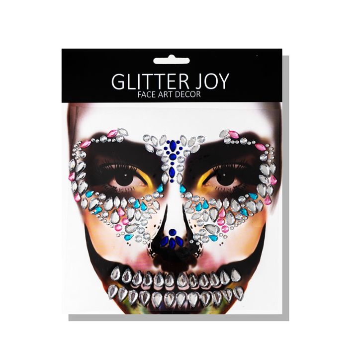 yf-halloween-fake-tattoo-skull-bone-face-art-jewelry-rhinestone-sticker-for-carnival-night-clubbing-makeup-body