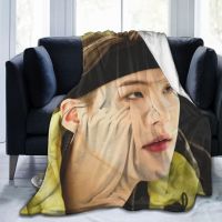 C99y  IN STOCK BTS SUGA Flannel Ultra-Soft Micro Fleece Blanket for Bed Couch Sofa Soft Warm∈