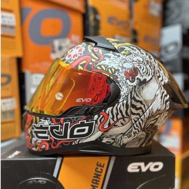 EVO XT300 YAKUZA / RENEGADE VIPER/ RIPTIDE FULL FACE DUAL VISOR HELMET
