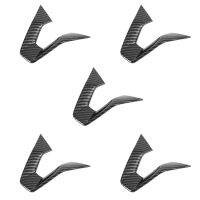 5X Carbon Fiber Car Steering Wheel Cover Trim Accessories for Chevrolet Onix 2019-2021