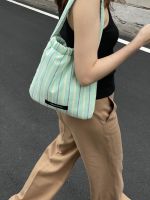 Right Stripe, TWENTYFIFTH [Mint-Stripe] Bobo Shoulder Bag