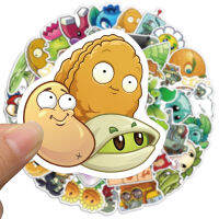 พร้อมส่ง GAME Plants vs. Zombie Plants vs Zombies  植物大戰殭屍 sticker สติกเกอร์กันน้ำรูปแบบที่แตกต่างกัน 50ชิ้น