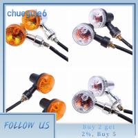 CHUEGUJE6 2ชิ้น12V สำหรับ GN125 Harley สำหรับ Suzuki Yamaha หลอดไฟชุดโฮมเธียเตอร์แฟลชไฟสัญญาณเลี้ยวหลอดฮาโลเจน