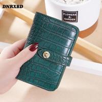 Womens Wallet New Luxury Clutch For Girl crocodile print Purse Card Holder Fashion Woman Small Zipper Hasp Wallet With Coin bag