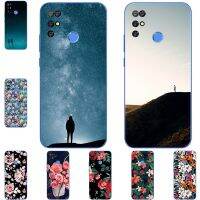 ✐✔♚ I am alone Phone Case For Doogee X96 Pro 2021 6.52 inch Bags Fashion Luxury Color Cartoon Printed Paint Mobile