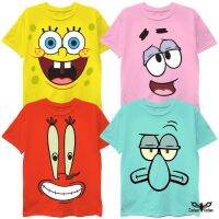 2023ใหม่ incorspongeed BOB เสื้อยืด Patrick Star อดีตกัปตัน Eugene H เสื้อ Squidward หนวดเสื้อแฟชั่นกราฟิก Casual 3D พิมพ์เสื้อยืดผู้ชายรอบคอแขนสั้นเด็กและผู้หญิง shirets กีฬาฤดูร้อน Tees ชุดพ่อแม่และลูกเสื้อน่ารักๆ