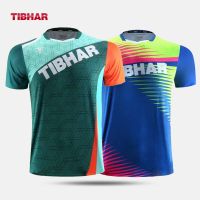 Tibhar 02305 Men Women Ping Pong T-shirt Short Sleeve Shirts Clothes Sportswear Top Table Tennis T Shirt