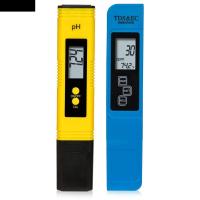 NYBHIA 2PCS 0-9990ppm คำสั่งผสม PH และ TDS Meter 0.01-14.00pH พลาสติกทำจากพลาสติก เครื่องวัดค่า pH และ TDS, EC, อุณหภูมิ ความแม่นยำสูง สีฟ้าสีเหลือง ปากกาความแม่นยำสูง0.01ph น้ำดื่มดื่มน้ำ