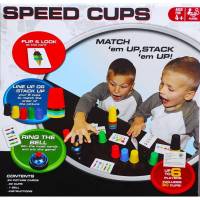 Quick Cup เกมเรียงแก้วสี เกมส์ฝึกสมาธิ เกมส์เรียงแก้วสแต๊ค ตามการ์ดสำหรับเด็ก แก้วสแต็คStack Magic Flying Cup TY699