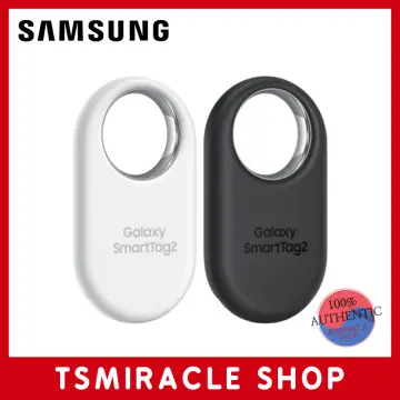  SAMSUNG Galaxy SmartTag2, Bluetooth Tracker, Smart Tag GPS  Locator Tracking Device, Item Finder for Keys, Wallet, Luggage, Pets, Use  w/Phones and Tablets Android 11 or Later, 2023, 1 Pack, White : Electronics