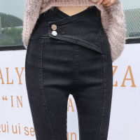 High Street Push Up Black Denim Pants Mujer Low Waist Skinny Pencil Pants Femme Fashion Super Stretch Slim Soft Comfort Jeans