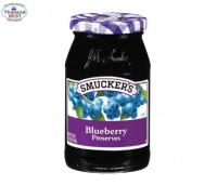 แยม ผลไม้ (Smucker s Jam / Preserves) ตรา สมัคเกอร์ส ขนาด 340 g รส Blueberry Preserves