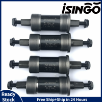 iSingo 68x113/118/122.5/126MM Outdoor Sports MTB Square Taper Road Mountain Bike Bearing Bottom Brackets Sealed Cartridge Bicycle Axle