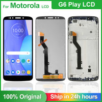 5.7 Original display For Motorola Moto G6 Play Display Touch digitizer with frame assembly XT1922 XT1922-3 XT1922-4 LCD