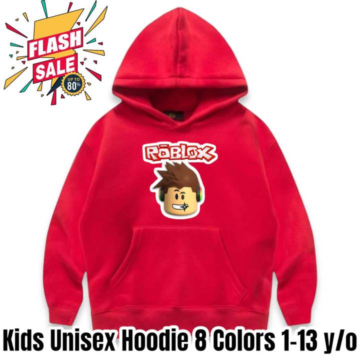 Kids Roblox Boys Girls Gaming Gamer Hoodie T Shirt Hoody Gift