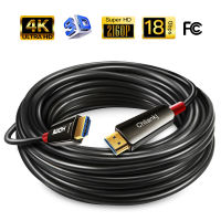 HDMI 2.0 Cable 4K 60Hz Fiber Optic HDMI Cable 2.0 HDR for HD Projector PS4 Cable HDMI 5m 10m 15m 20m 30m 50m HDMI Cable