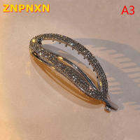 ZNPNXN แฟชั่นกบหัวเข็มขัดกิ๊บ Rhinestone ไข่มุกกิ๊บปิ่นปักผมผ้าโพกศีรษะ