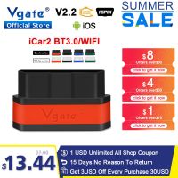 Vgate iCar2 ELM327 obd2 WIFI Bluetooth OBD 2 ODB2 Car Scanner Tool for IOS/Android auto diagnostic scanner PK ELM 327 V 1 5