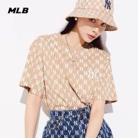 HOT”❤❀ [พร้อมส่ง] ❤ ใหม่ MLB NY เสื้อยืดแขนสั้นลําลอง ผ้าฝ้าย ปักลาย คุณภาพสูง สําหรับผู้ชาย และผู้หญิง