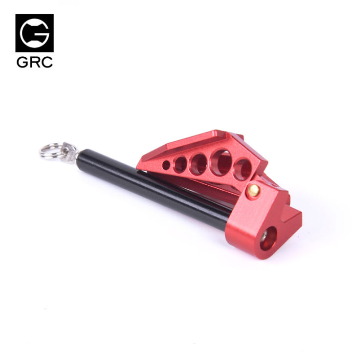 Metal Foldable Winch Anchor Strong Compact Ground Anchor For 110 RC4WD D90 SCX10 WRAITH CC01 F350