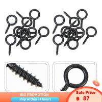 Dreamhigher 30pcs Eye Hooks สกรูตัวเองกรีดสกรูในตะขอตาสำหรับกลางแจ้ง