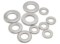 50pcs 4 -40 6 -32 8 -32 10 -24 1/4-20 304 Stainless Steel UNC UNF American Thread Washer Flat Spacer Seals Washer Gasket Ring