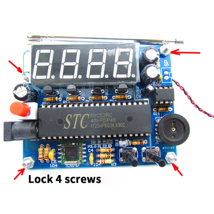 pcbfun-ชุดวิทยุสเตอริโอ-tea5807-1ชุดชิ้นส่วน-diy-วิทยุชุดการผลิตทางอิเล็กทรอนิกส์-tea5807-diy-สำหรับผู้เรียน