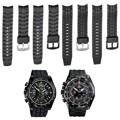Gosear Adjustable Watchband Breathable Replacement Watch Strap Band Wristband for Casio Edifice EF 550 EF 523 Watch Accessories