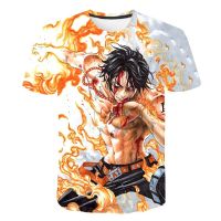 2021 t shirt lelaki  top  Baru Anime Tshirt Summer Lelaki dan wanita Cetak Lucu For-One piece T-shirt 3d Hip hop Streetwear O-Neck T-shirt T-shirt &amp; kemeja