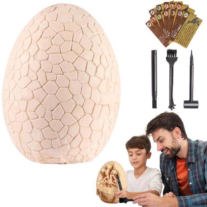 dinosaur-eggs-excavation-dig-kit-excavation-kits-discover-excavation-toy-with-learning-cards-amp-tools-dig-easter-eggs-excavation-kits-with-brush-hammer-chisel-for-age-4-5-6-8-8-12-year-old-natural