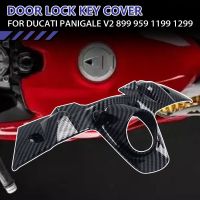 Motorcycle Accessories Ignition Door Lock Key Cover For Ducati Panigale PANIGALE V2 899 959 1199 1299