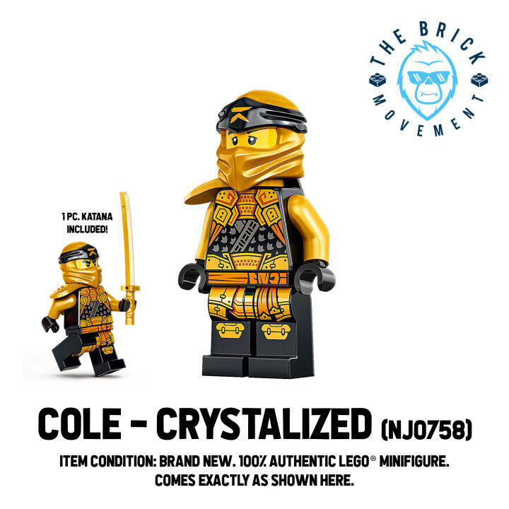 LEGO® NINJAGO Cole (Crystalized) Minifigure | Lazada PH