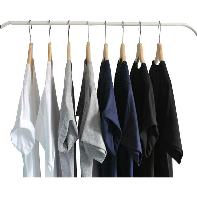 dsl001-เสื้อยืดผู้ชาย-คอกลม-คอวี-เสื้อยืดสีพื้น-double-black-สีดำ-เสื้อผู้ชายเท่ๆ-เสื้อผู้ชายวัยรุ่น