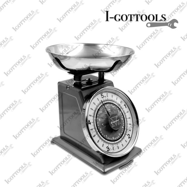 Retro Kitchen Scales 5KG Traditional Weighing Cooking Baking Mechanical  Vintage