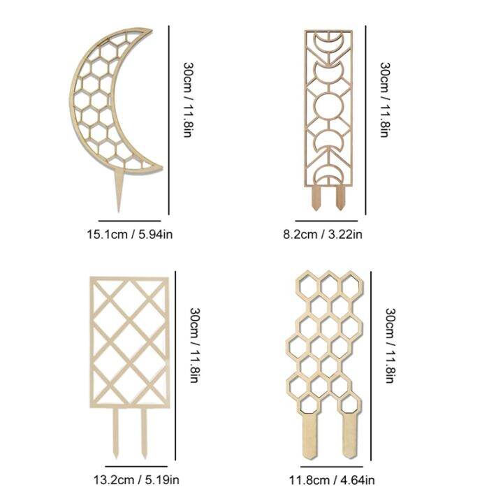 3pcs-climbing-vine-rack-plant-potted-wooden-support-frame-flower-decorative-trellis-bracket-vines-climbing-rack-pole