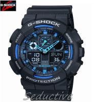 Casio นาฬิกาสปอร์ตGShock สายเรซิ่นผู้ชายนาฬิกา GA100-1A2  (แฟชั่นนาฬิกาสปอร์ต)