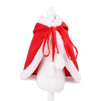 ZZOOI Puppy Dog Cat Clothes Cape Headdress Cloak Christmas Pet Clothes Cosplay Disguise New Year Suit For Dog Cat Halloween Costume