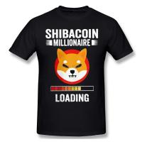 Shiba Inu เหรียญเศรษฐี Hodl Shib Token Crypto เสื้อยืดผู้ชาย Vintage Cotton Tees T เสื้อฤดูร้อน Harajuku Streetwear เสื้อยืดคุณภาพสูง