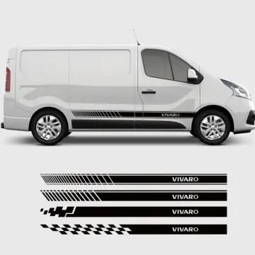 Car Hood Stickers For Renault Trafic 3 2 Camper Van Graphics Stripes  Styling Tuning Vinyl Decor