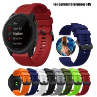 ✳○✉ 7 kolorów pasek silikonowy pasek na rękę dla Garmin Forerunner 745 wymiana pasek Watchband dla Garmin Forerunner 745 opaska