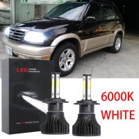 ชุดไฟหน้าฮาโลเจน LED 6000K 1997-2000 1998 1999 แบบเปลี่ยน สําหรับ SUZUKI VITARA รับประกัน 10 เดือน