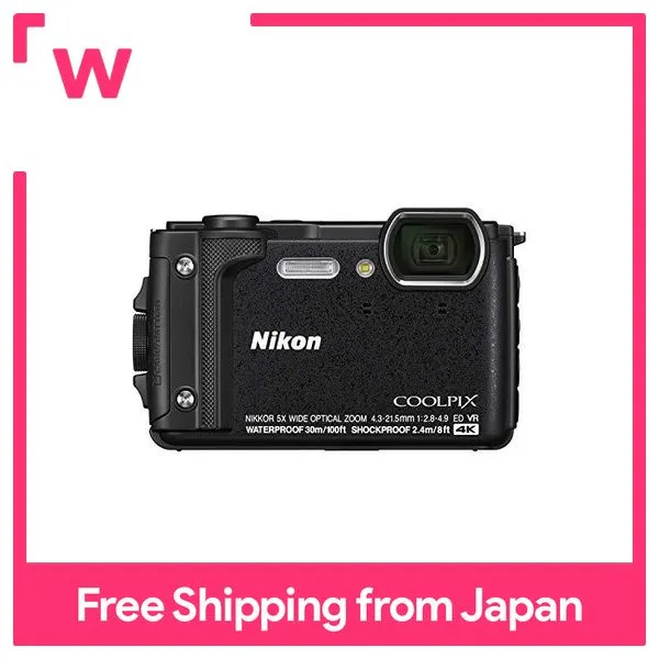 กล้องดิจิตอล Nikon COOLPIX W300 BK Coolpix สีดำกันน้ำ | Lazada.co.th